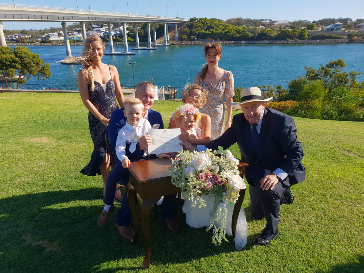 Local Park Wedding